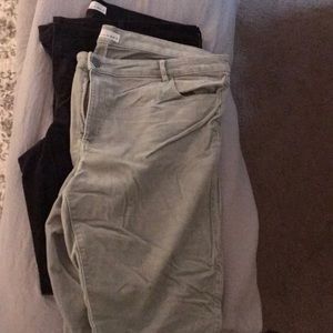 3 pairs of loft pants